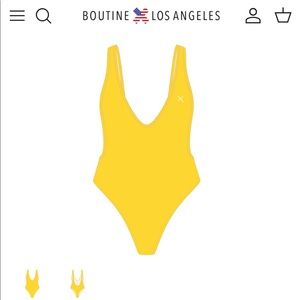 Boutine LA one piece swimsuit